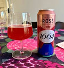 Kronenbourg Rose 1664 Blanc 24x490ml cans -July Expiry 60% off