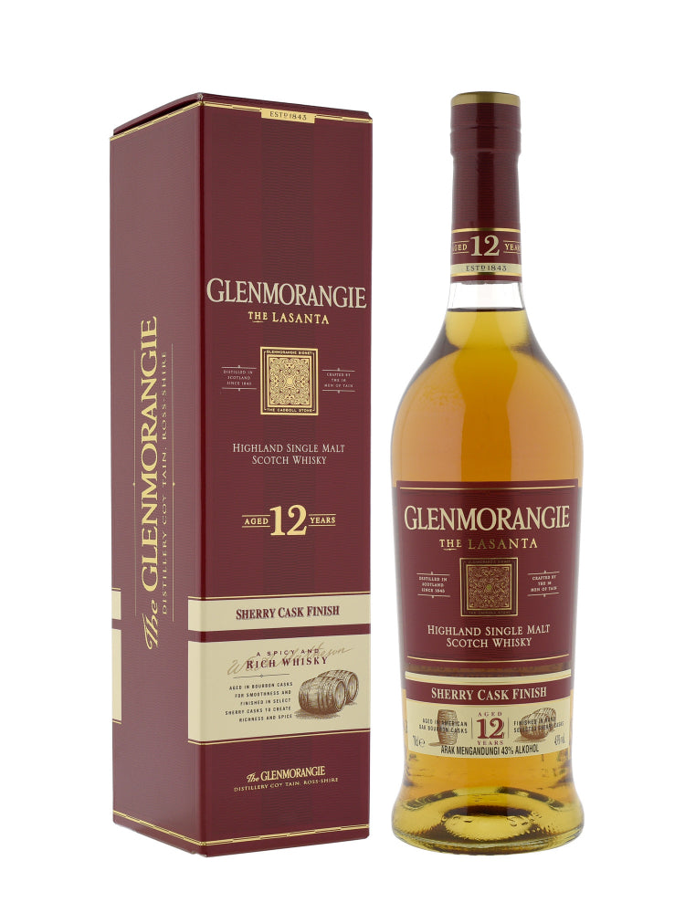 Glenmorangie 12 Lasanta 700ml/43%