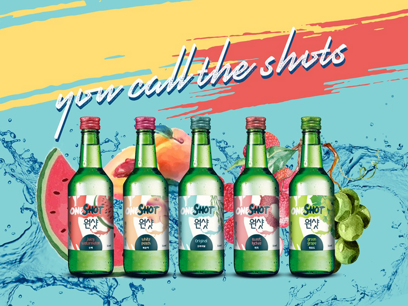 Oneshot Soju - Watermelon 360ml/10.1%