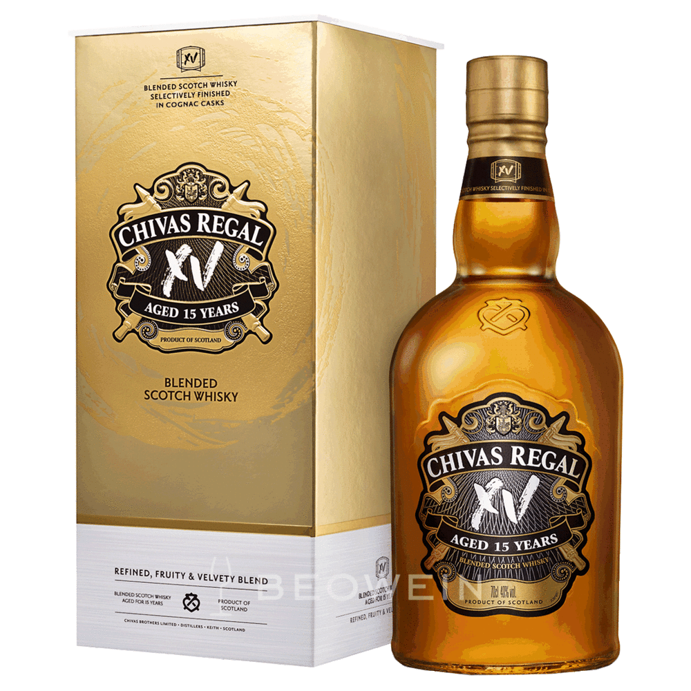 Chivas Regal 15 Year Old ブランデー Chivas Regal XV Aged 15 Years Blended Scotch Whisky ABV 40% Vol