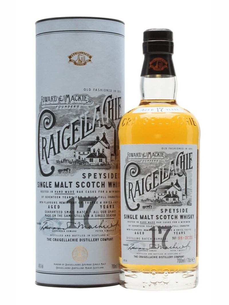 Craigellachie 17 Year Old 700ml/46%