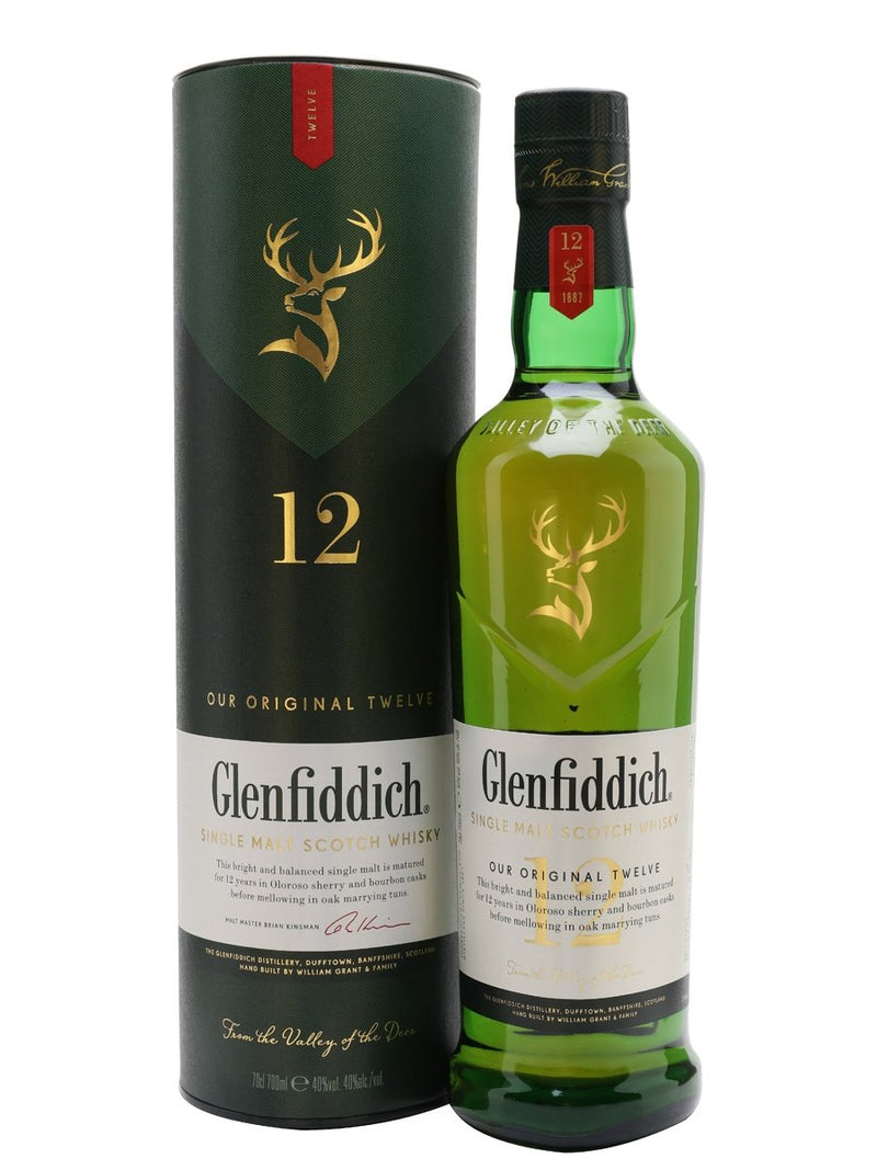 Glenfiddich 12 Year Old 700ml/40%