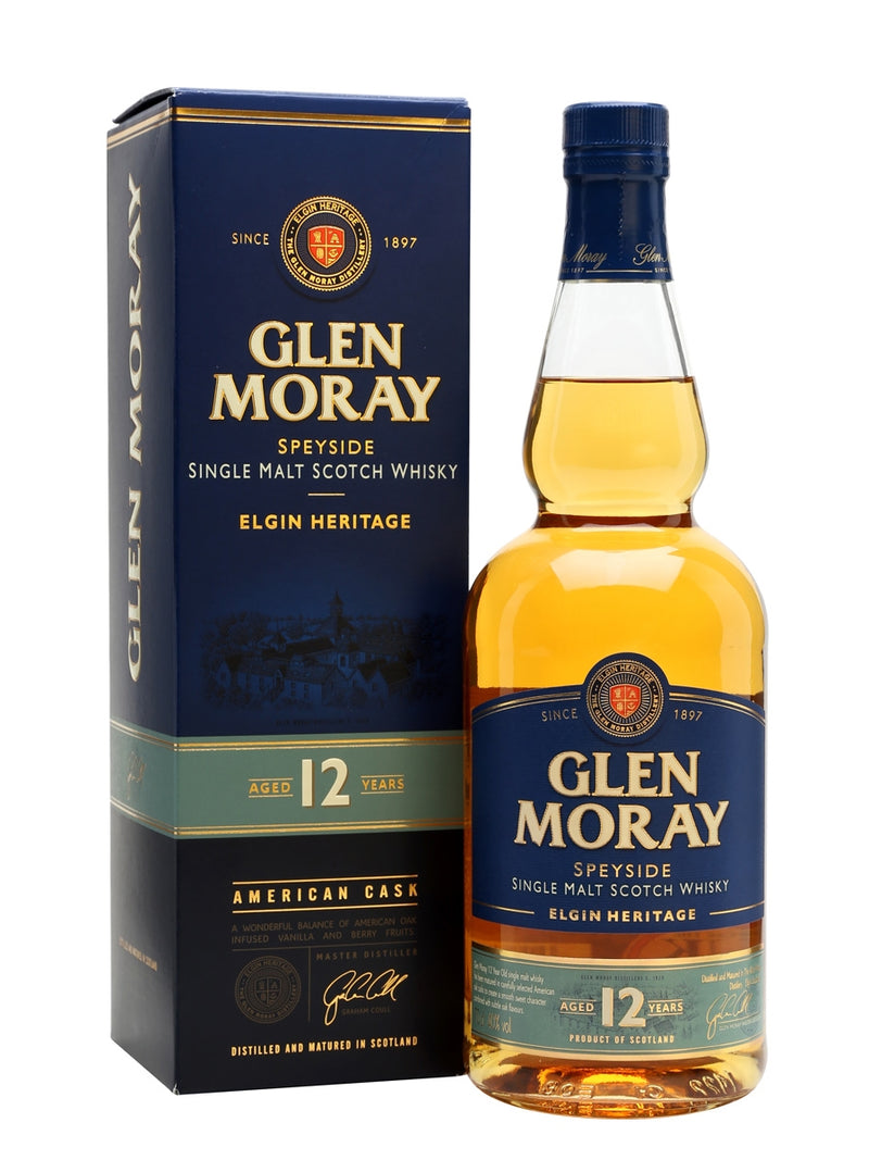 Glen Moray 12 Year Old 700ml/40%