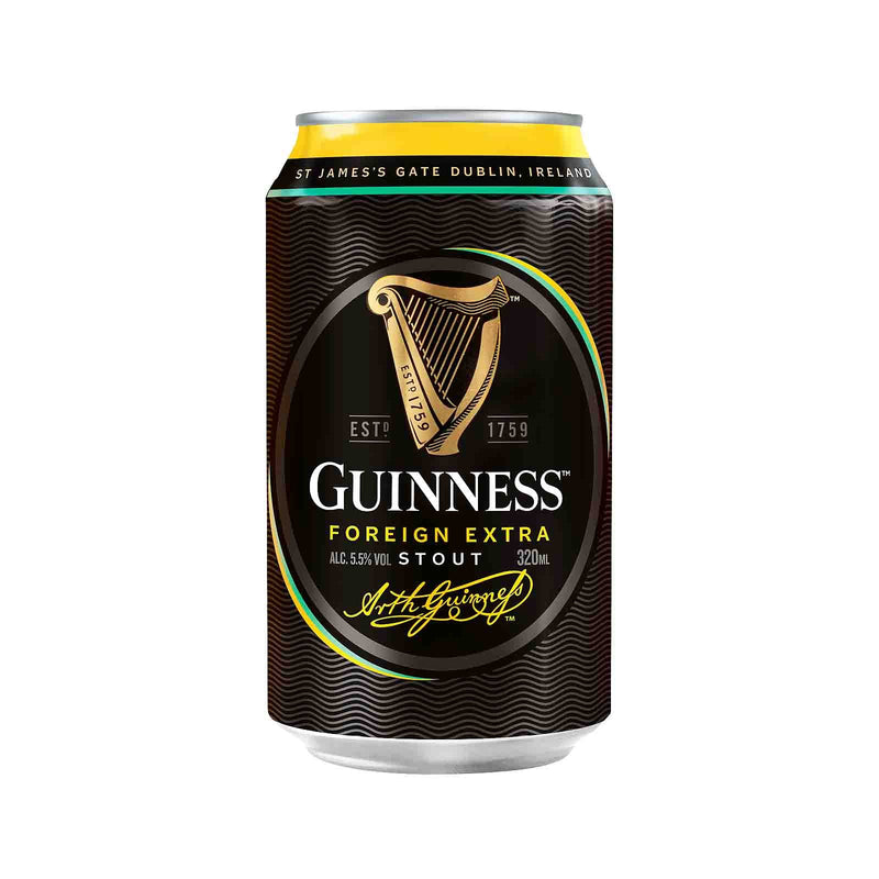 Guinness Foreign Extra Stout 5.5% 24x320ml cans