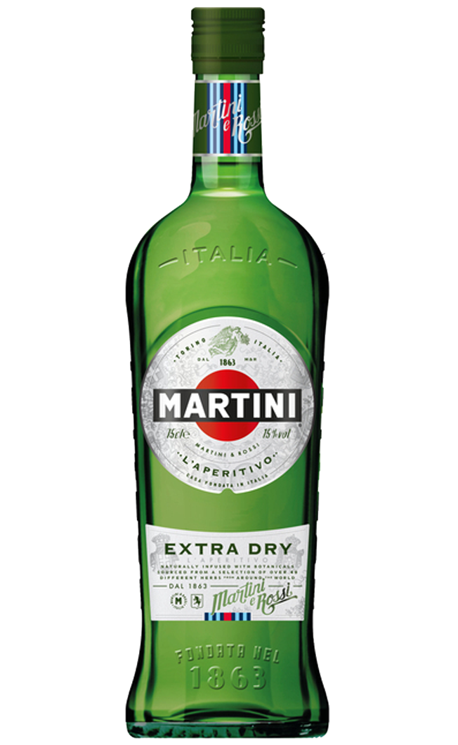 Martini Extra Dry Vermouth 1000ml/18%