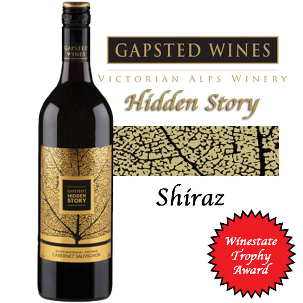 Gapsted Hidden Story (Shiraz) 750ml/14.5%