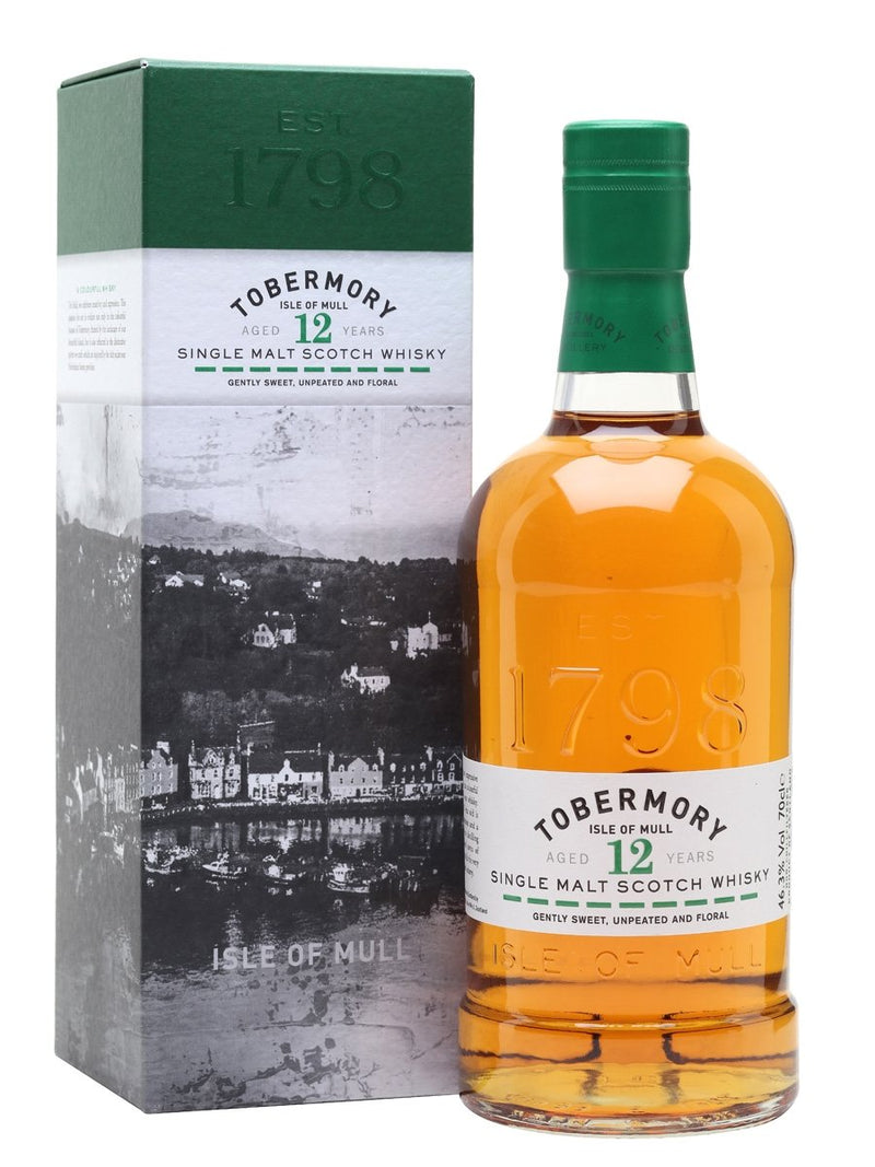 Tobermory 12 Year Old 700ml/46.3%